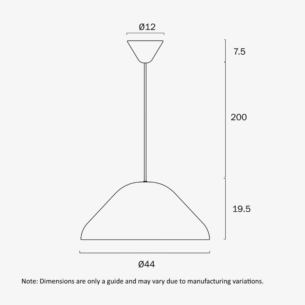 Interior Pendant Hanami 44cm Pendant