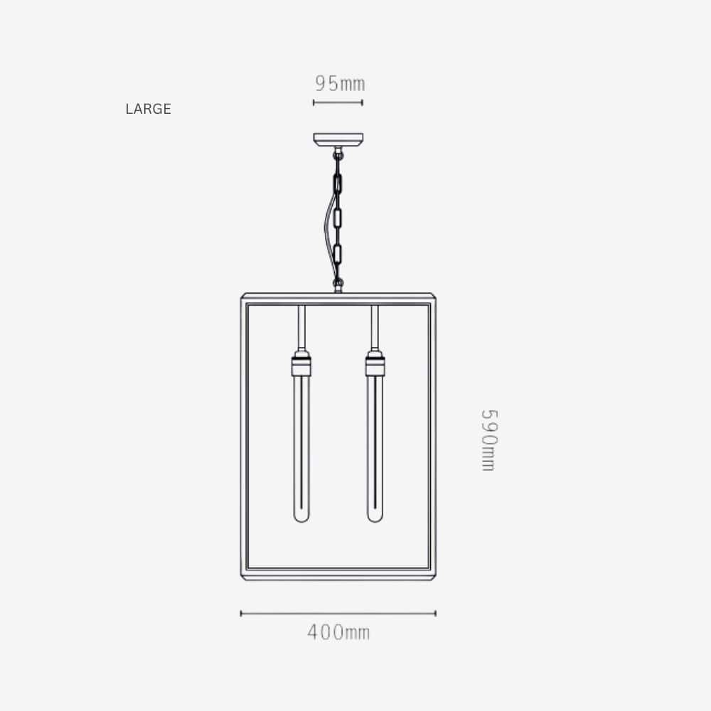 Exterior Pendant Hazel Lantern Pendant