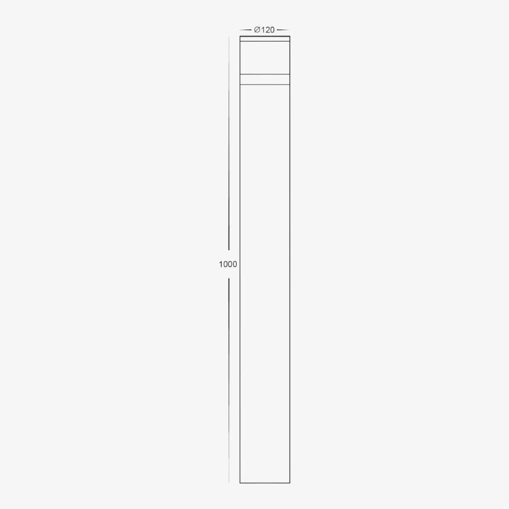 Bollards Highlite 24W LED Bollard