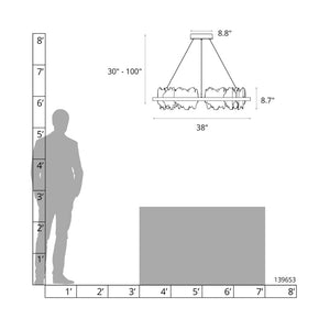 Interior Pendant Hildene Circular LED Pendant