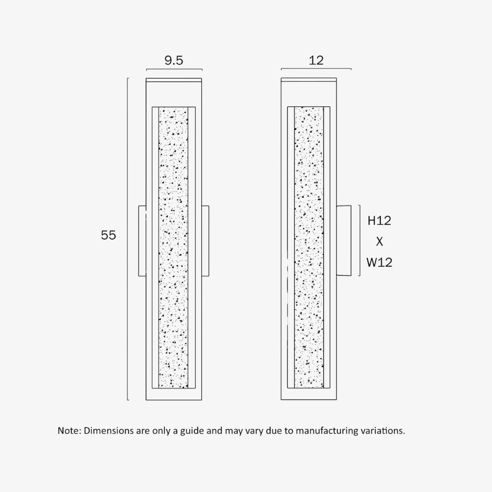 Exterior Wall Light Hollis 55 Exterior Wall Light