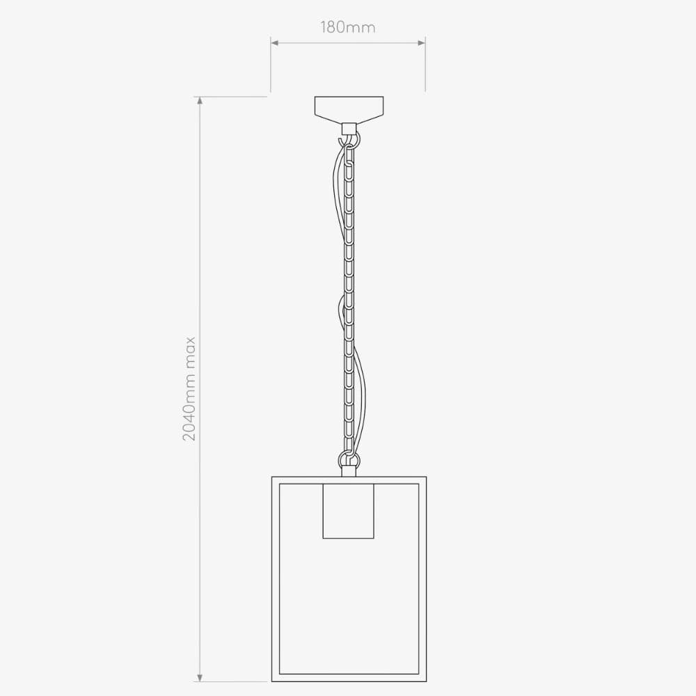Exterior Pendant Homefield Exterior Pendant 240