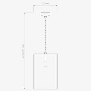 Exterior Pendant Homefield Pendant 450