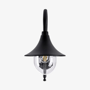 Exterior Wall Light Hove Aluminium Black Coach Wall Light