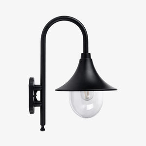 Exterior Wall Light Hove Aluminium Black Coach Wall Light