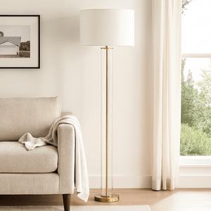 Floor Lamps Hudson Glass Floor Lamp