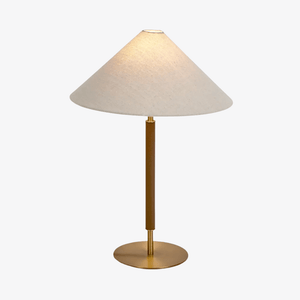 Table Lamps Huntley Leather & Brass Table Lamp & Shade