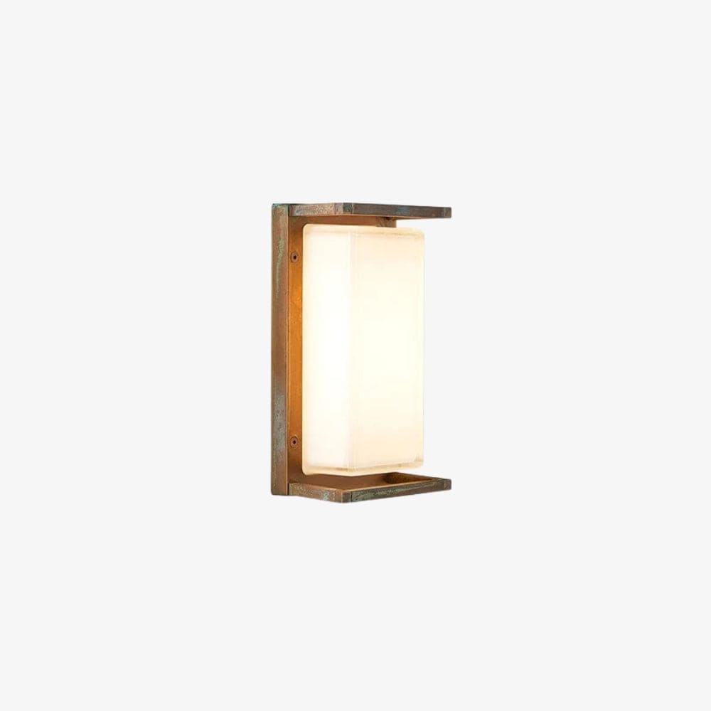 Exterior Wall Light Ice Cubic Rectangular | Style 3412