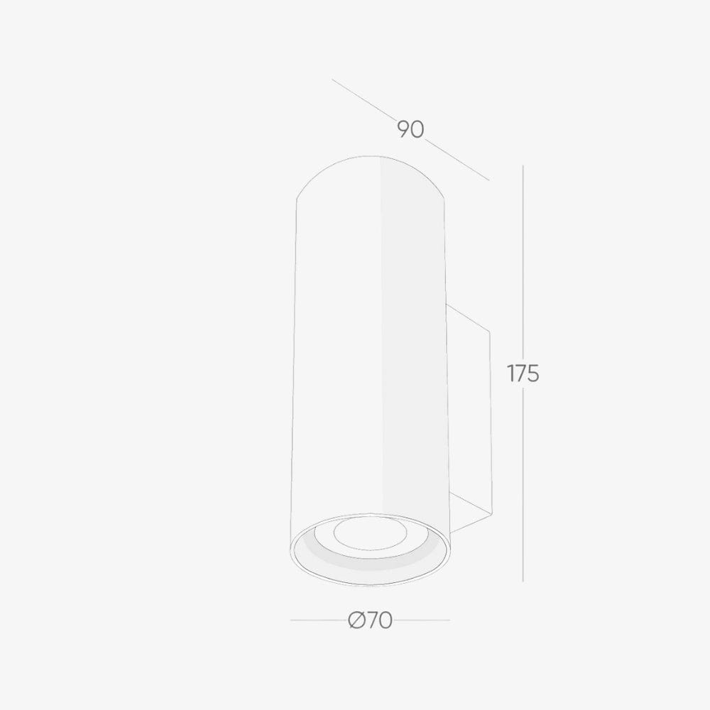 Exterior Wall Light IDW-2841S Exterior Wall Light  - Two Way