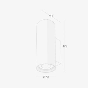 Exterior Wall Light IDW-2841S Exterior Wall Light  - Two Way