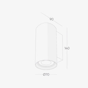 Exterior Wall Light IDW-2842S Exterior Wall Light  - Two Way