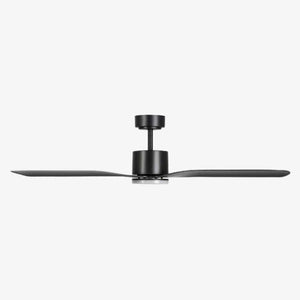 With Light Iluka Ceiling Fan Matte Black with Light