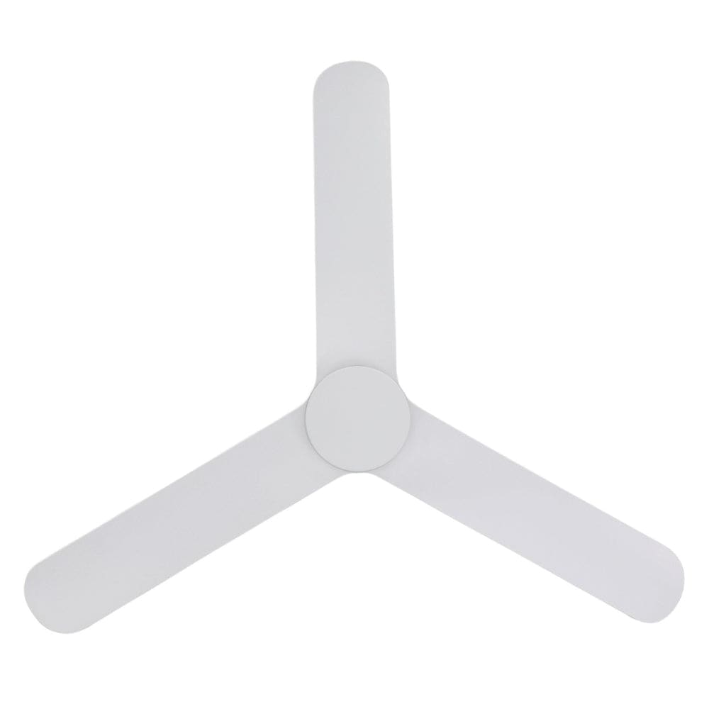 Without Light Iluka Hugger Ceiling Fan Matte White