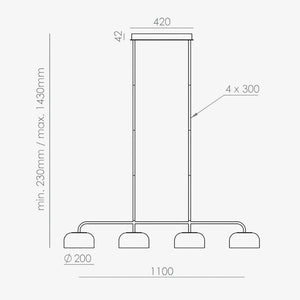 Linear Pendant Ipon Linear Pendant