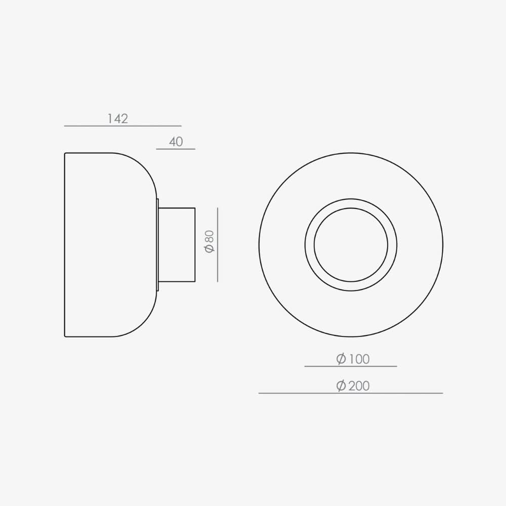Interior Wall Light / Sconce Ipon Wall Light - Age Gold