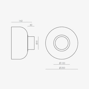 Interior Wall Light / Sconce Ipon Wall Light - Age Gold