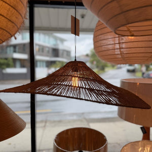Interior Pendant Island Hanging Lamp Shade Natural - CLEARANCE (Ex-display)