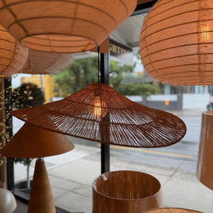 Interior Pendant Island Hanging Lamp Shade Natural - CLEARANCE (Ex-display)