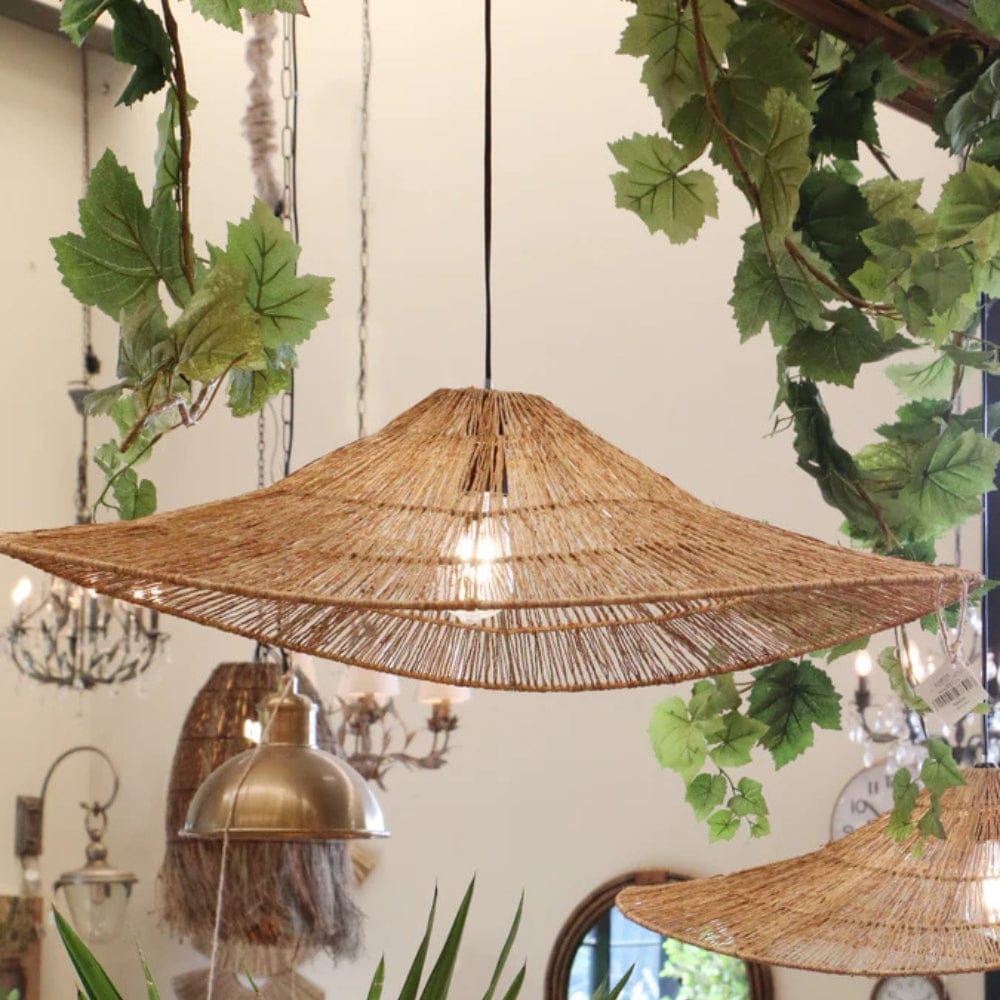 Interior Pendant Island Hanging Lamp Shade Natural - CLEARANCE (Ex-display)