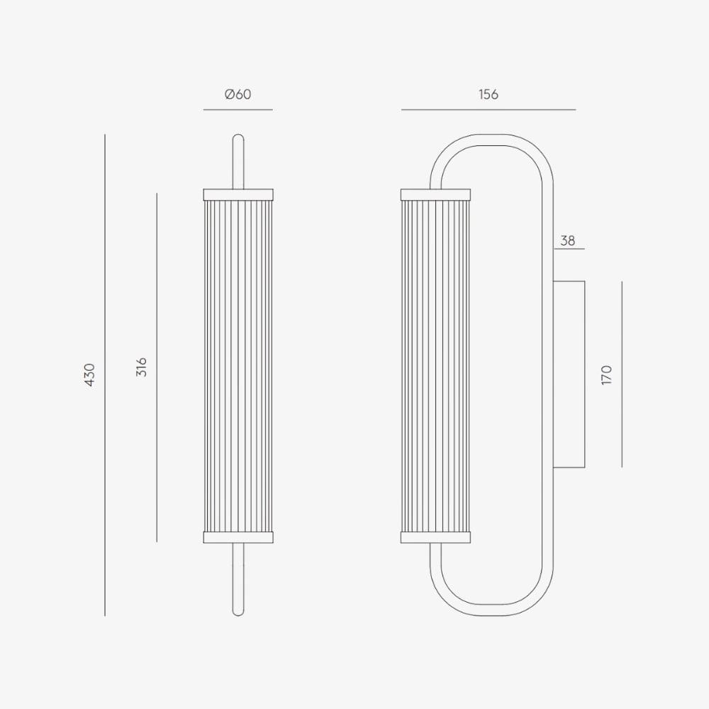 Interior Wall Light / Sconce Ison Wall Light