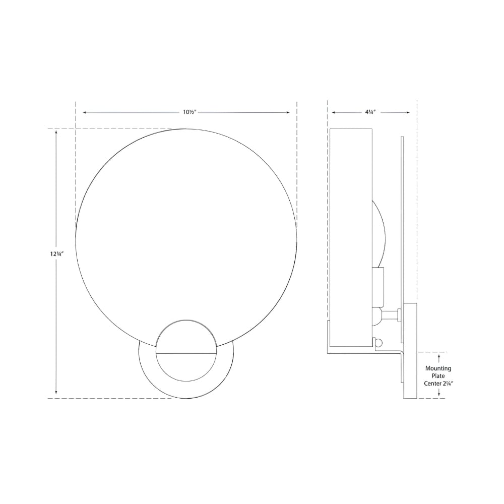 Interior Wall Light / Sconce Iveala Single Sconce