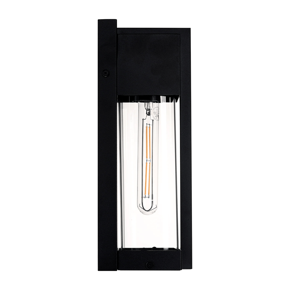 Exterior Wall Light Jace Galvanised Iron Black Wall Light