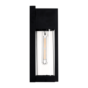 Exterior Wall Light Jace Galvanised Iron Black Wall Light