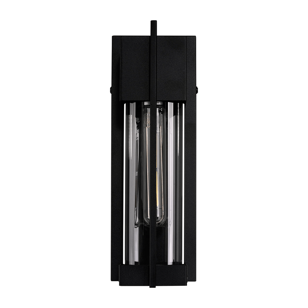 Exterior Wall Light Jace Galvanised Iron Black Wall Light