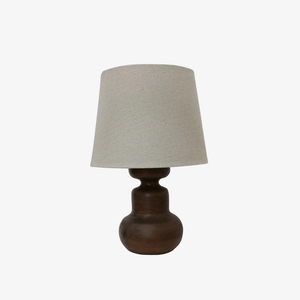 Table Lamps Java Wooden Urn Lamp Base