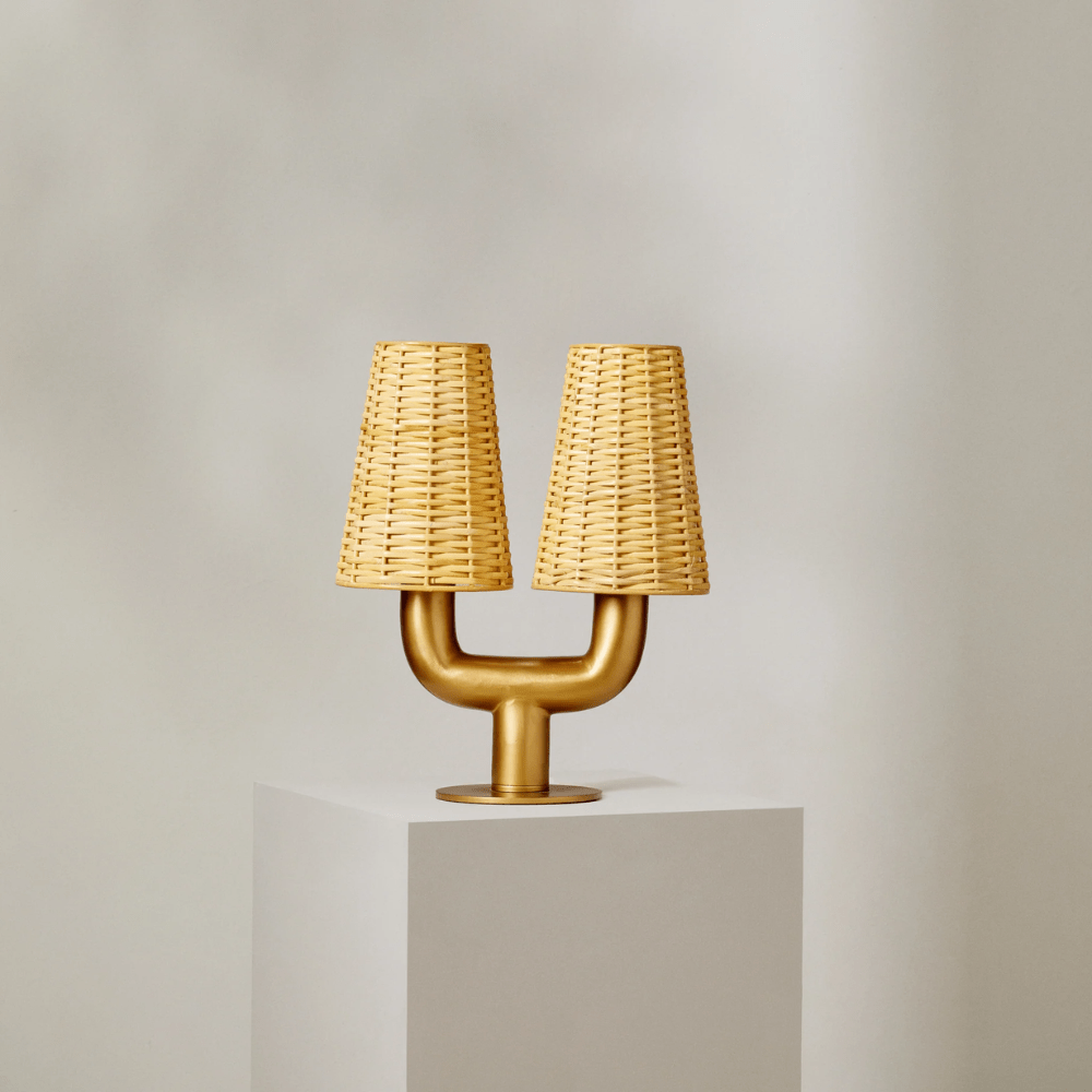 Table Lamps Jorge Rattan Table Lamp