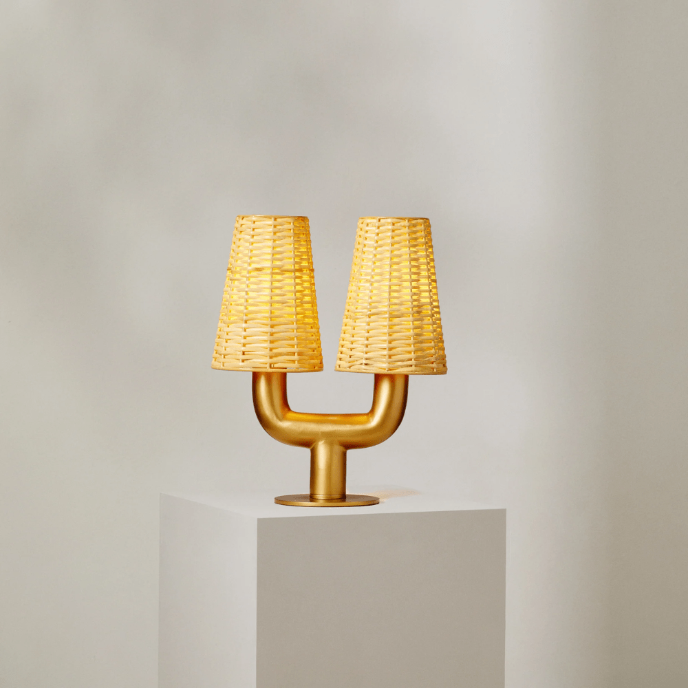 Table Lamps Jorge Rattan Table Lamp