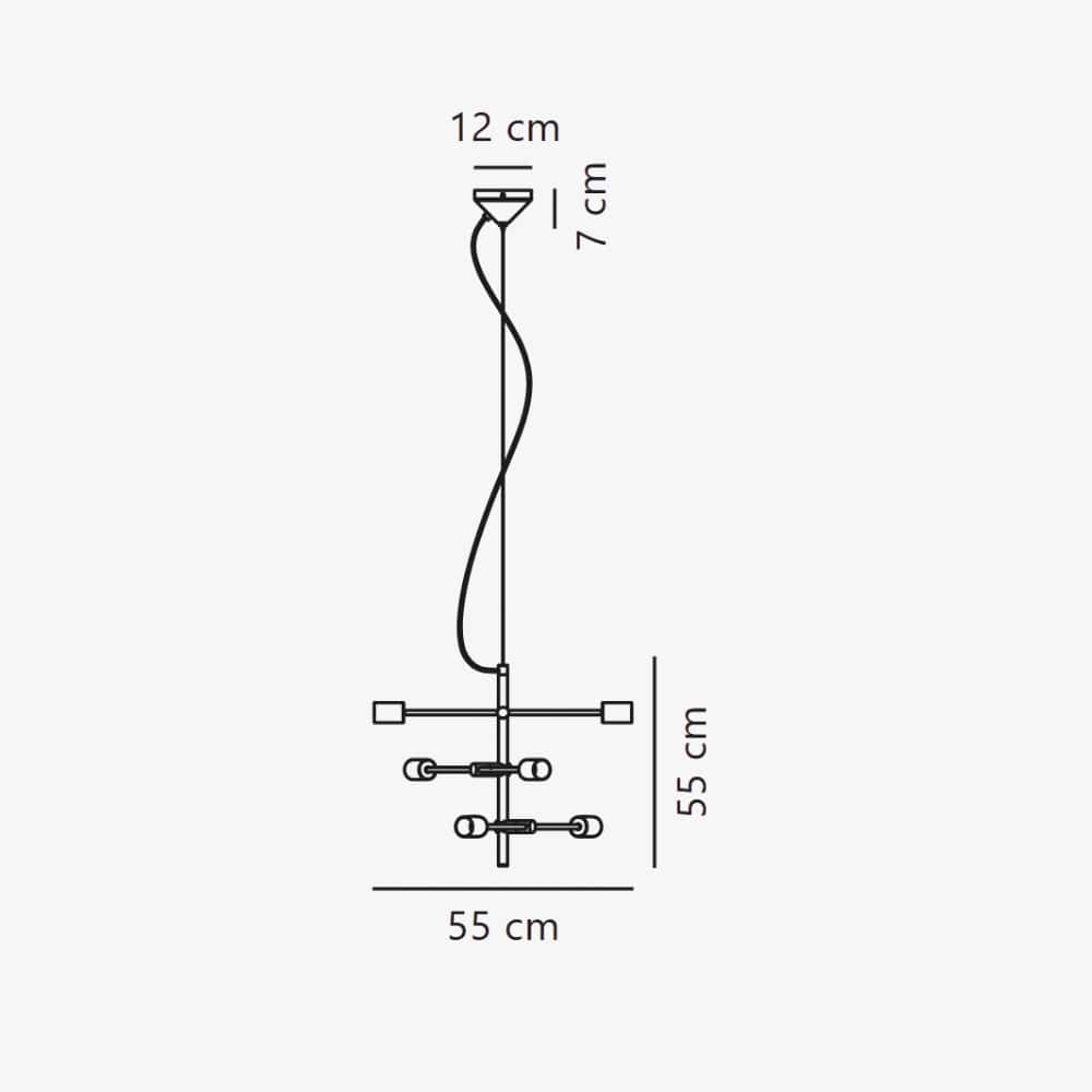 Interior Pendant Josefine 6-Light Pendant
