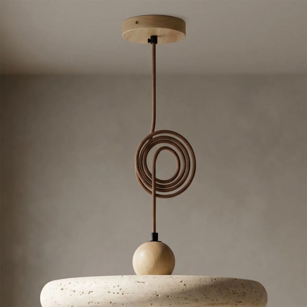 Interior Pendant Kaia Natural Stone Pendant Light