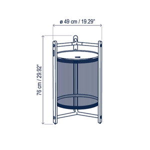 Portables Kando P/76/R Outdoor Lamp