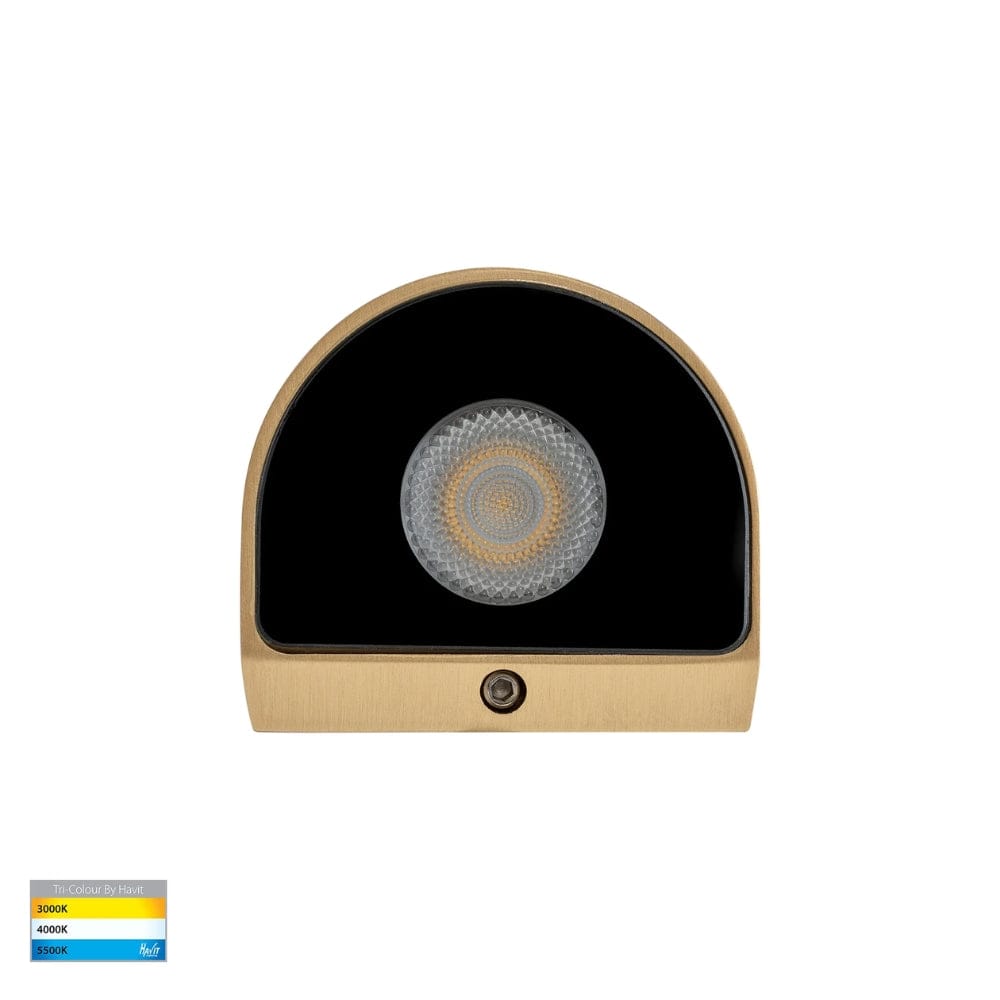 Exterior Step Light Kaval Surface Mounted LED Wall Light - 12V