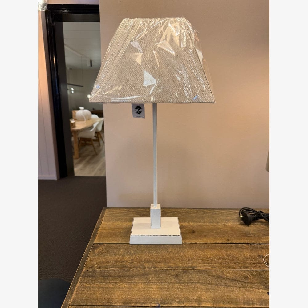 Table Lamps Kensington Table Lamp Base - Ivory  - CLEARANCE (Ex-display)