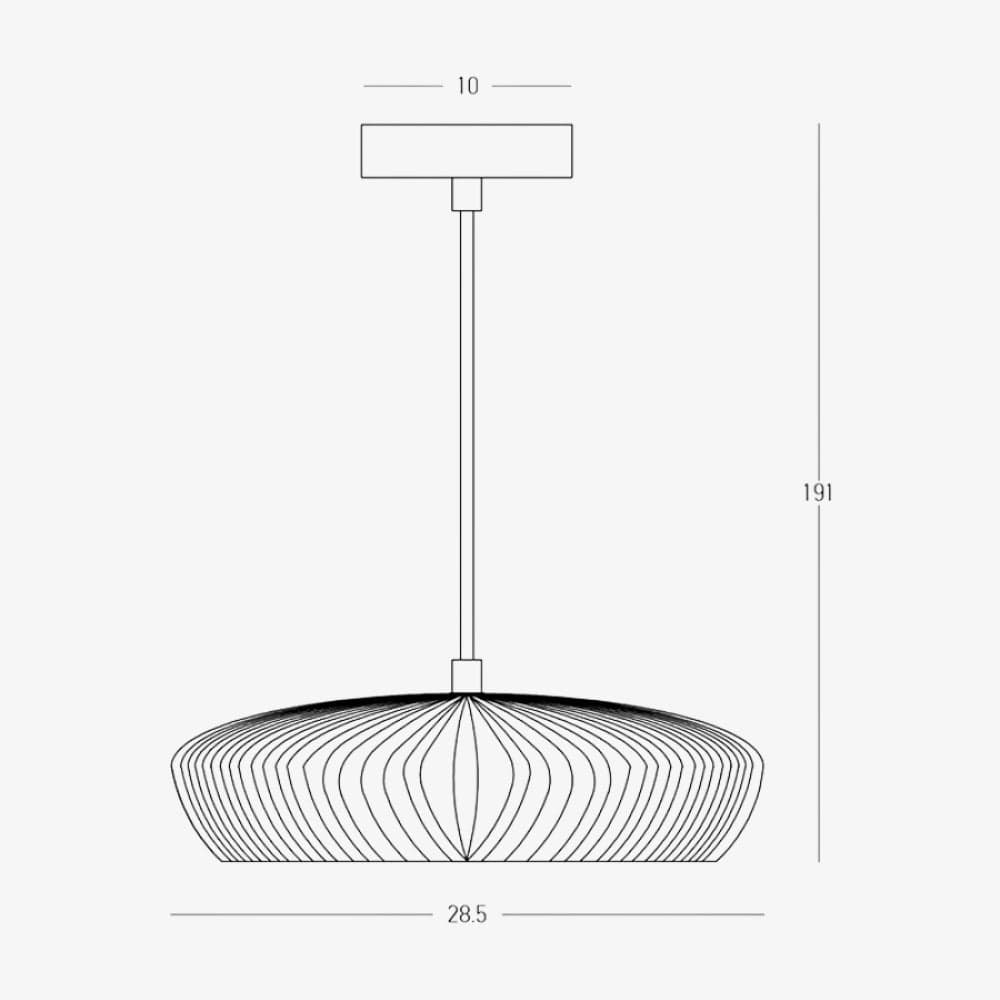 Interior Pendant Keramos Wide Pendant