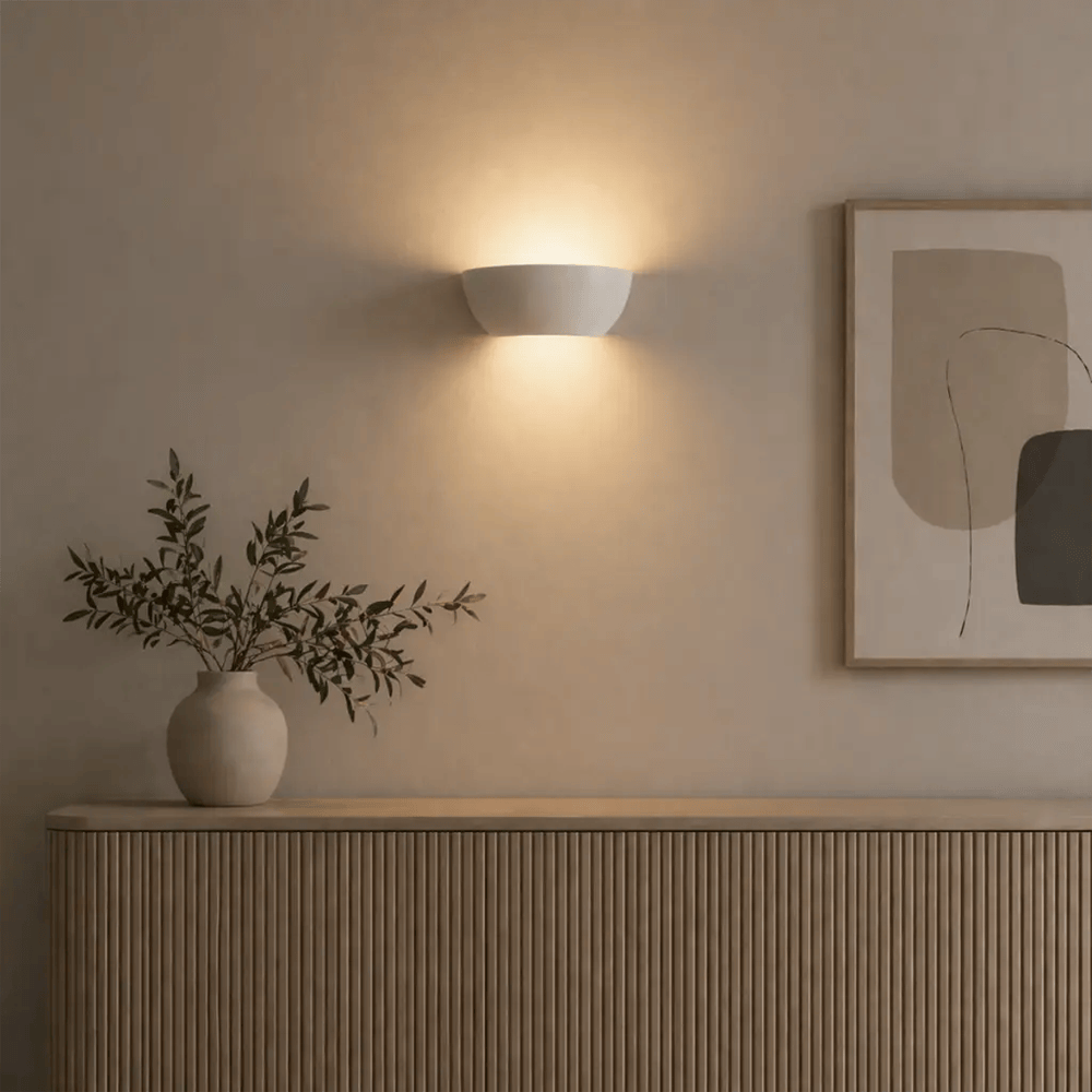 Interior Wall Light / Sconce Kimble Gypsum Indoor Wall Light