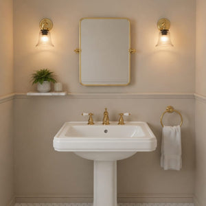Interior Wall Light / Sconce Kline Wall Light with Clear Glass
