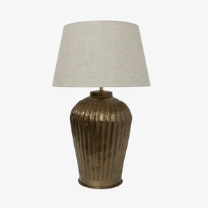 Table Lamps Kochi Ribbed Lampbase - Base Only