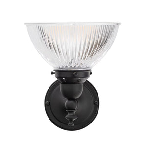 Interior Wall Light / Sconce Koscina Wall Light Black Patina with Claredon Clear Glass