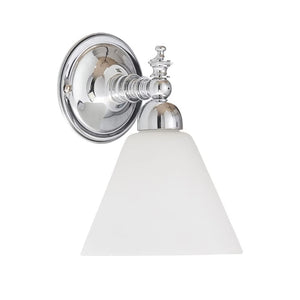 Interior Wall Light / Sconce Koscina Wall Light Chrome with Cono Glass