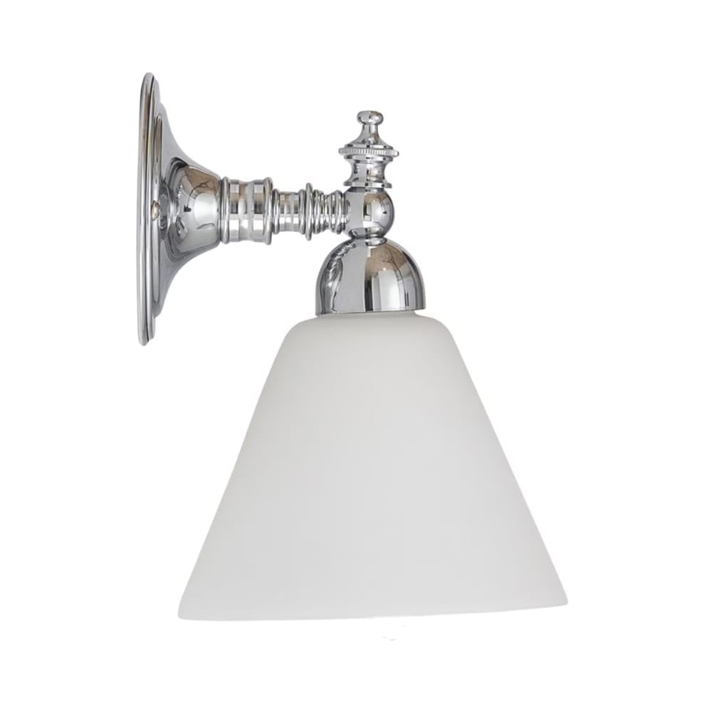 Interior Wall Light / Sconce Koscina Wall Light Chrome with Cono Glass