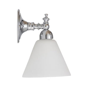 Interior Wall Light / Sconce Koscina Wall Light Chrome with Cono Glass