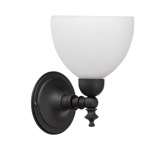 Interior Wall Light / Sconce Koscina Wall Light with Decatron Opal Matte Glass