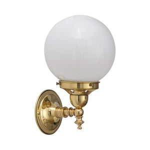 Interior Wall Light / Sconce Koscina Wall Light with Sphere Opal Glass