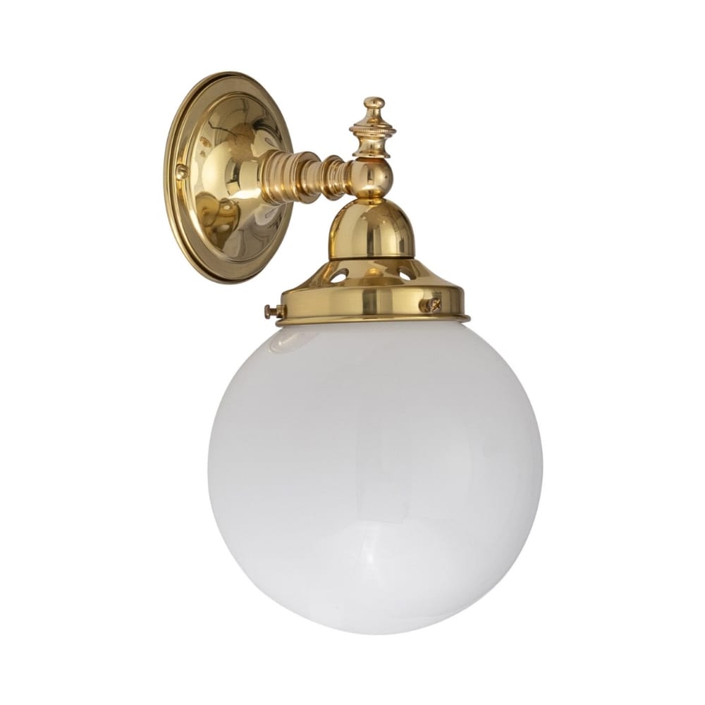 Interior Wall Light / Sconce Koscina Wall Light with Sphere Opal Glass