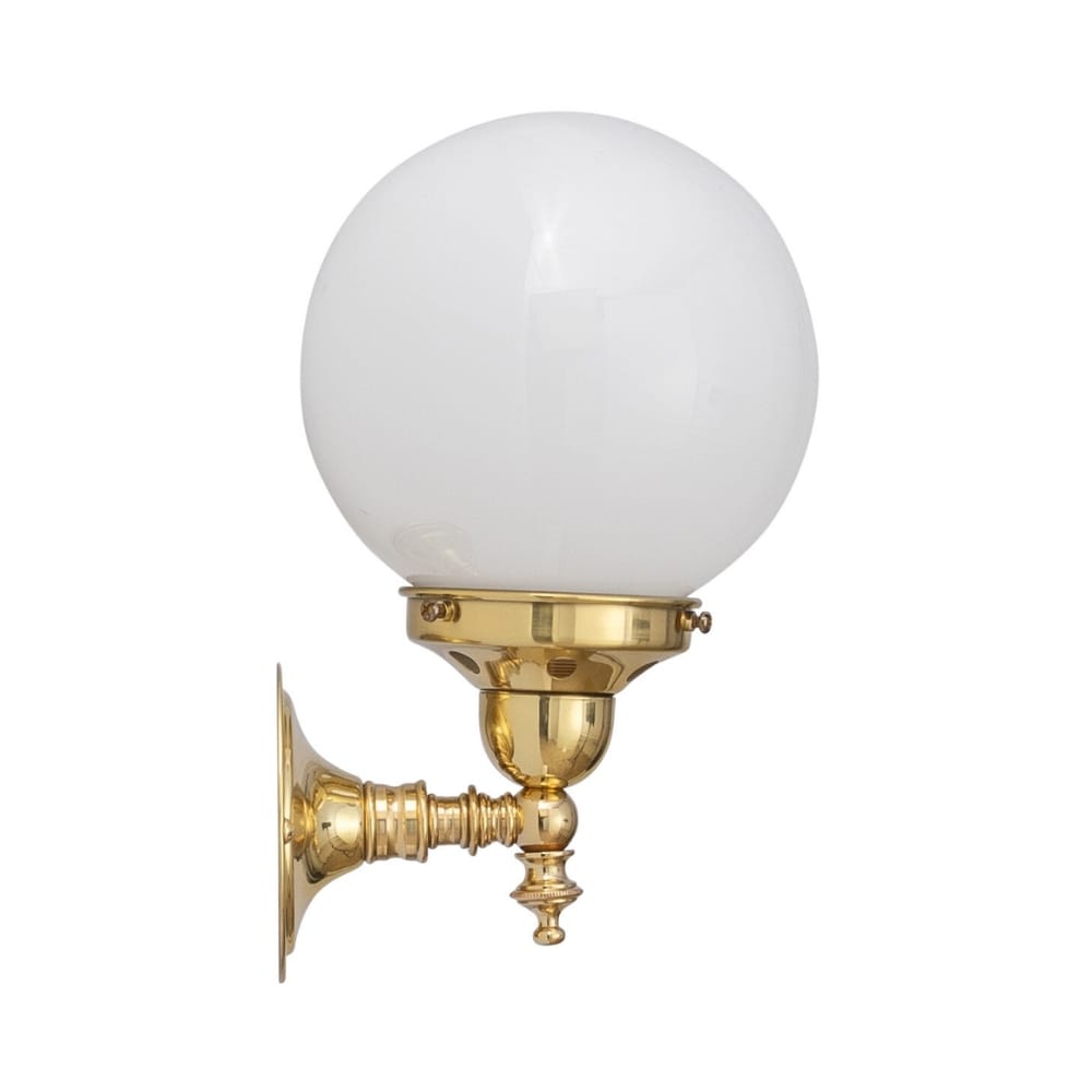 Interior Wall Light / Sconce Koscina Wall Light with Sphere Opal Glass