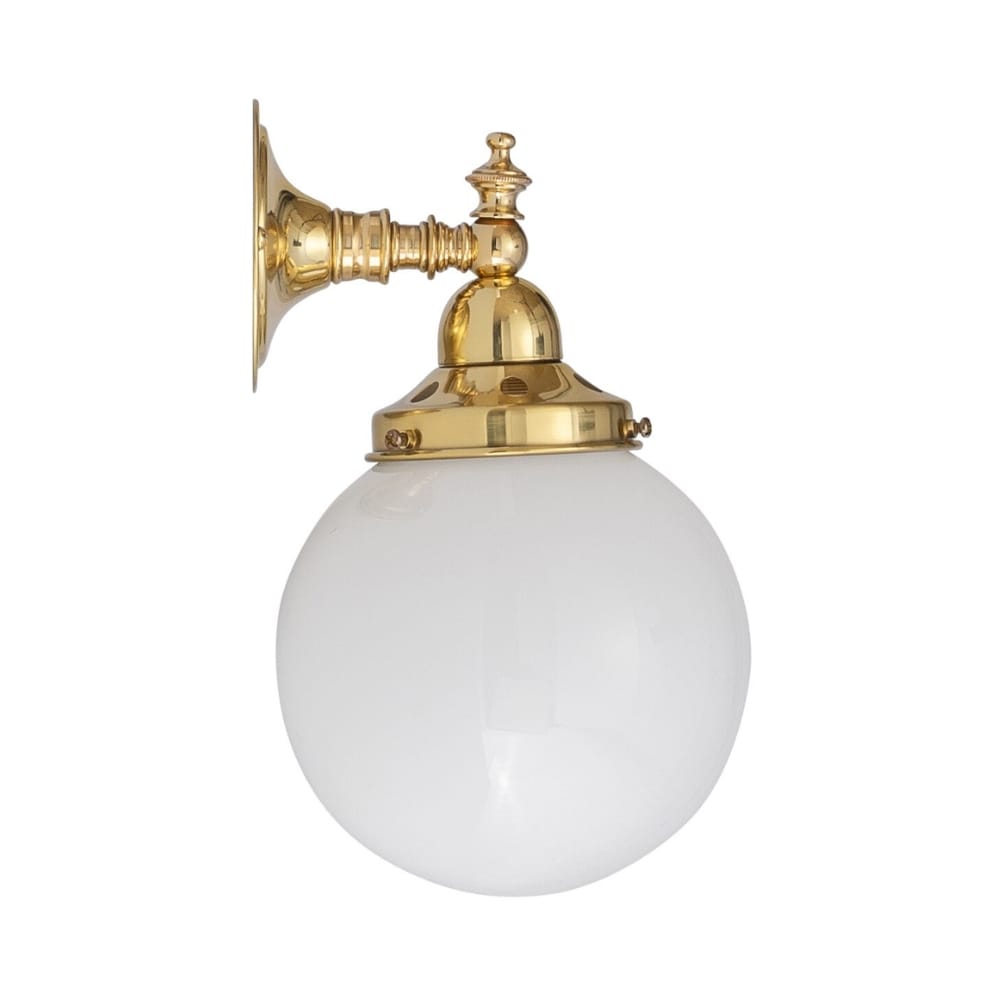 Interior Wall Light / Sconce Koscina Wall Light with Sphere Opal Glass