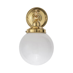 Interior Wall Light / Sconce Koscina Wall Light with Sphere Opal Glass